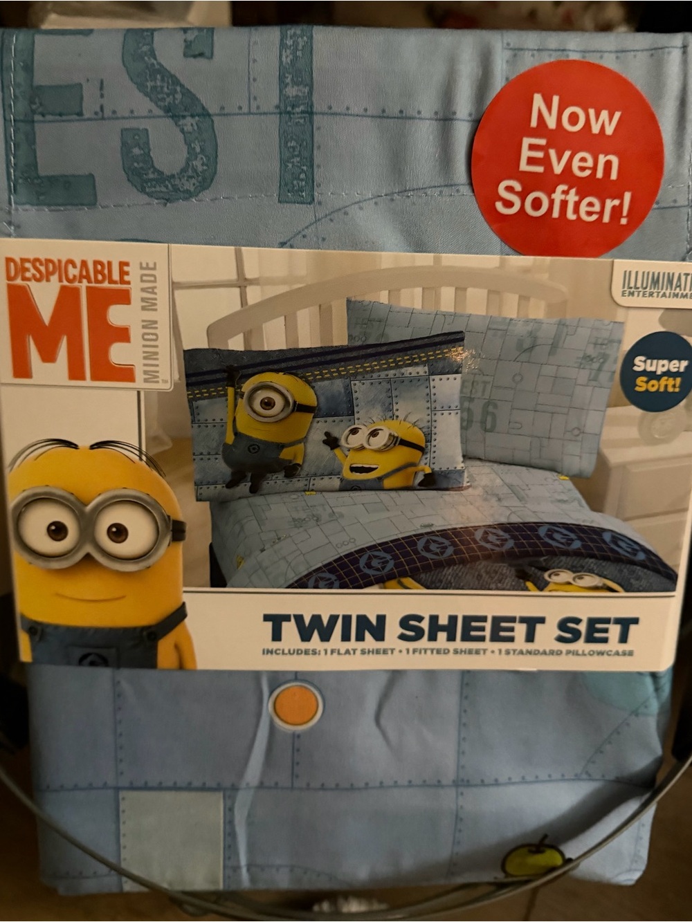 Despicable Me Twin Sheet Set Brand New